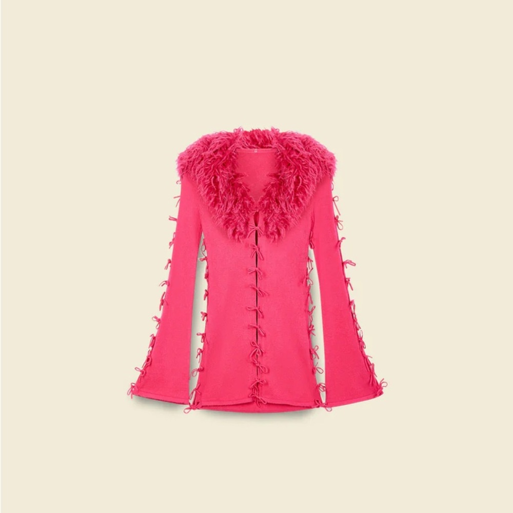 House of Sunny Laced Peggy Cardigan